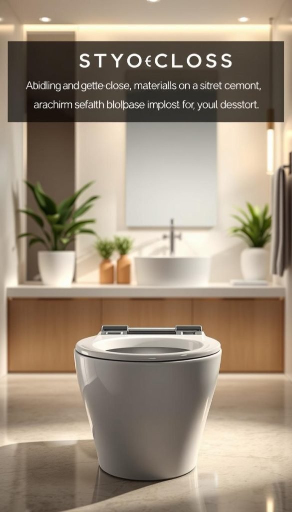 luxury bidet toilet seat with soft close feature