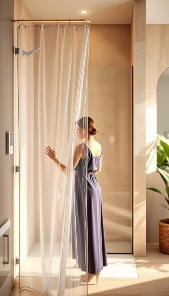 magnetic shower curtain solutions
