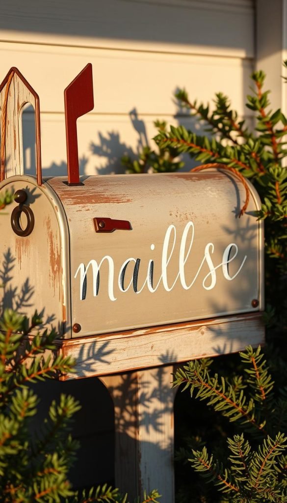 mailbox letters mailbox letters