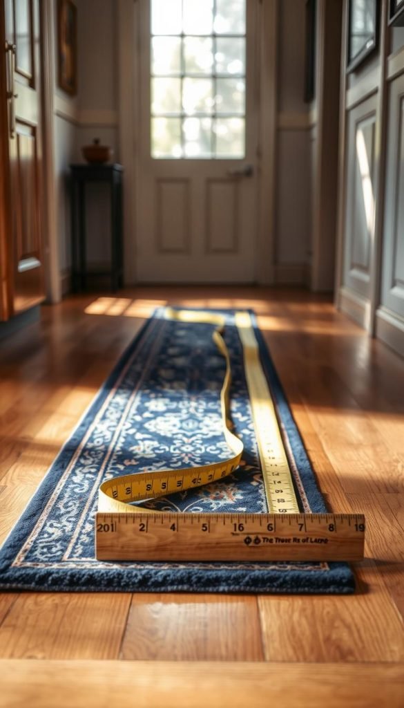 measuring hallway runner