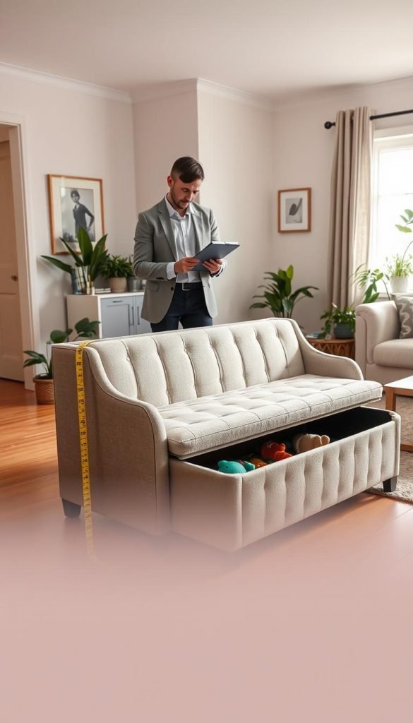 measuring storage bench space measuring storage bench space