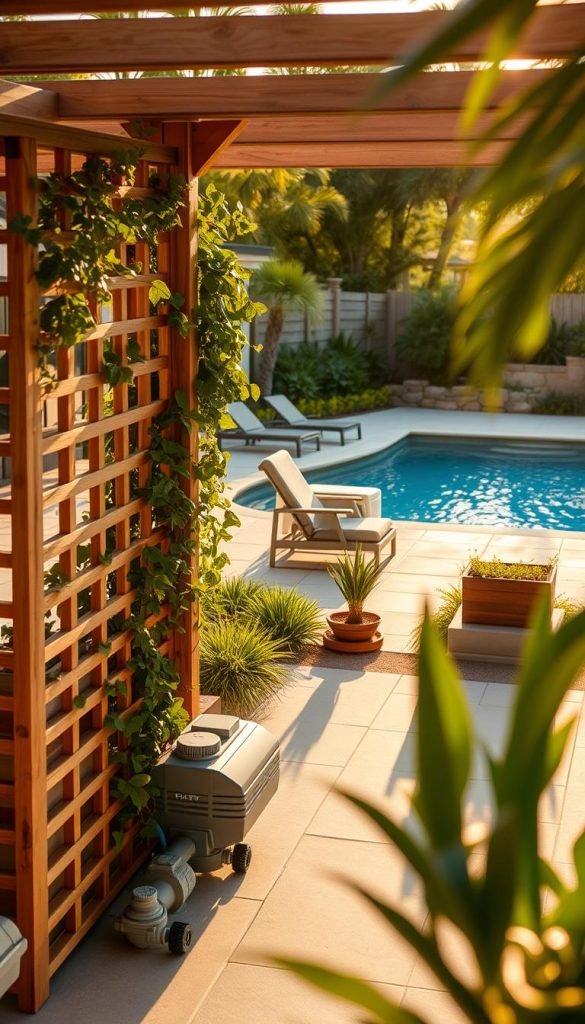 multi-functional pool equipment screening multi-functional pool equipment screening