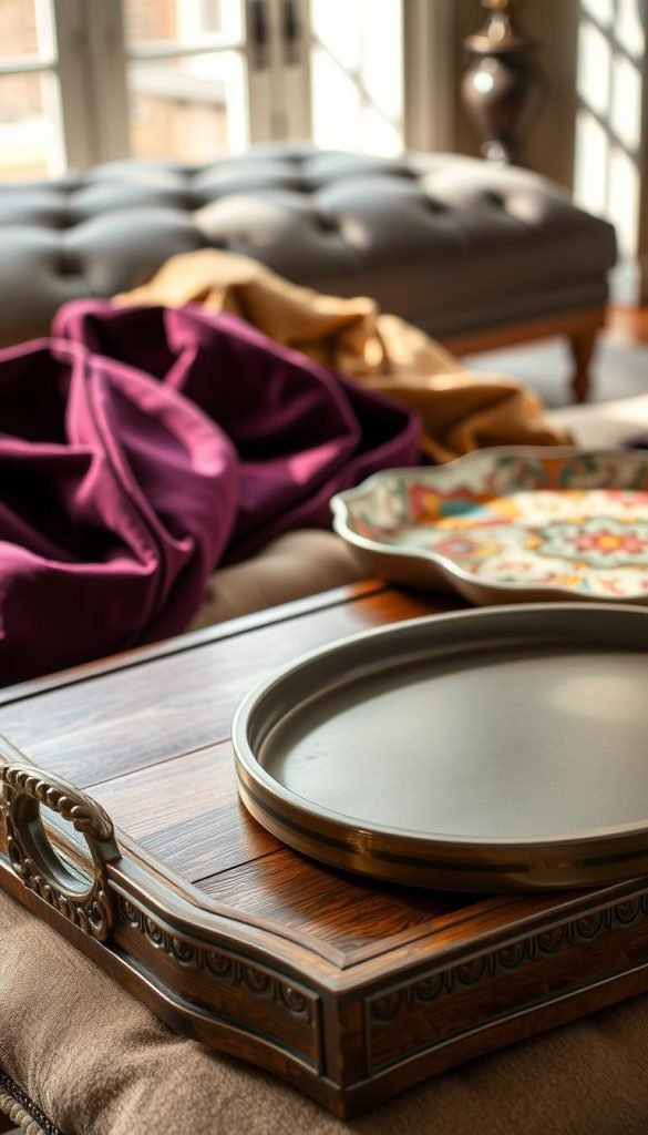 ottoman tray materials