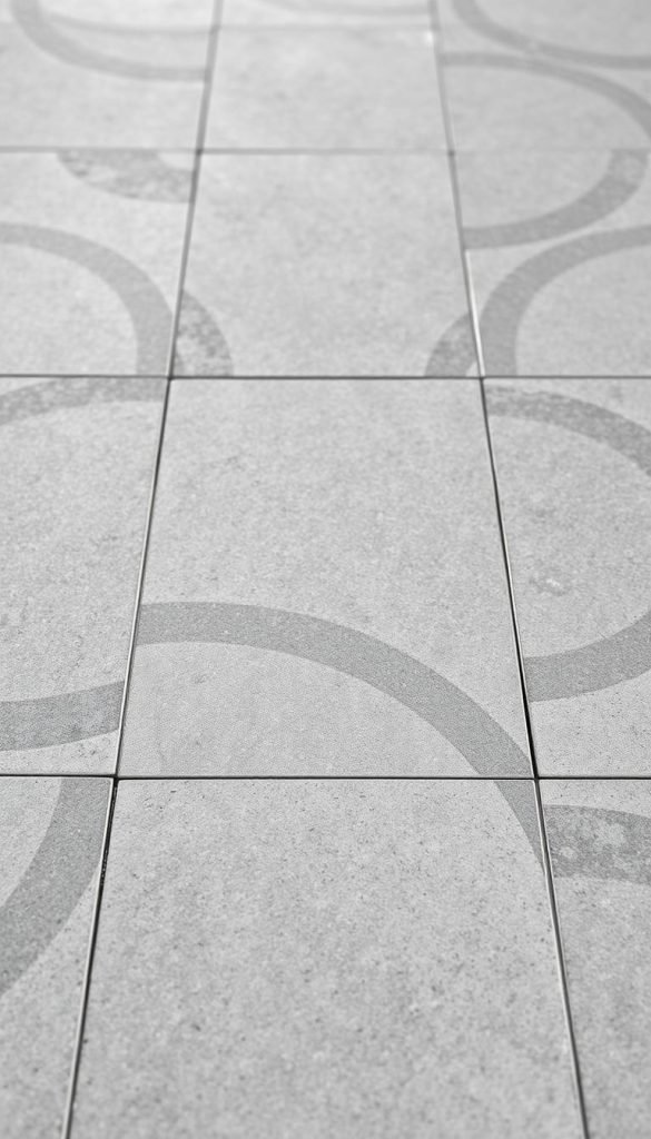 peel stick floor Grey Norma