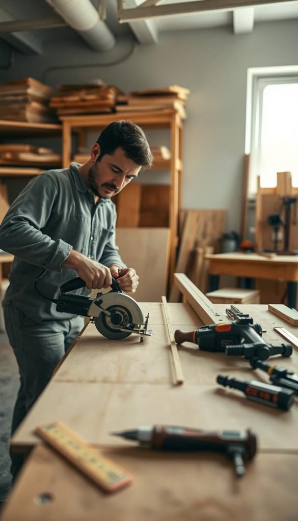 precision cutting techniques for pantry frame