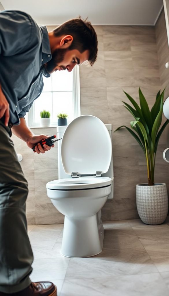 quiet close toilet seat installation