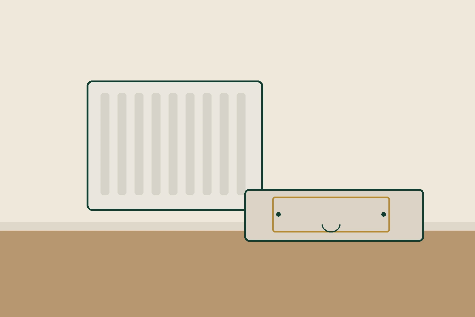 radiator pipe cover maintenance