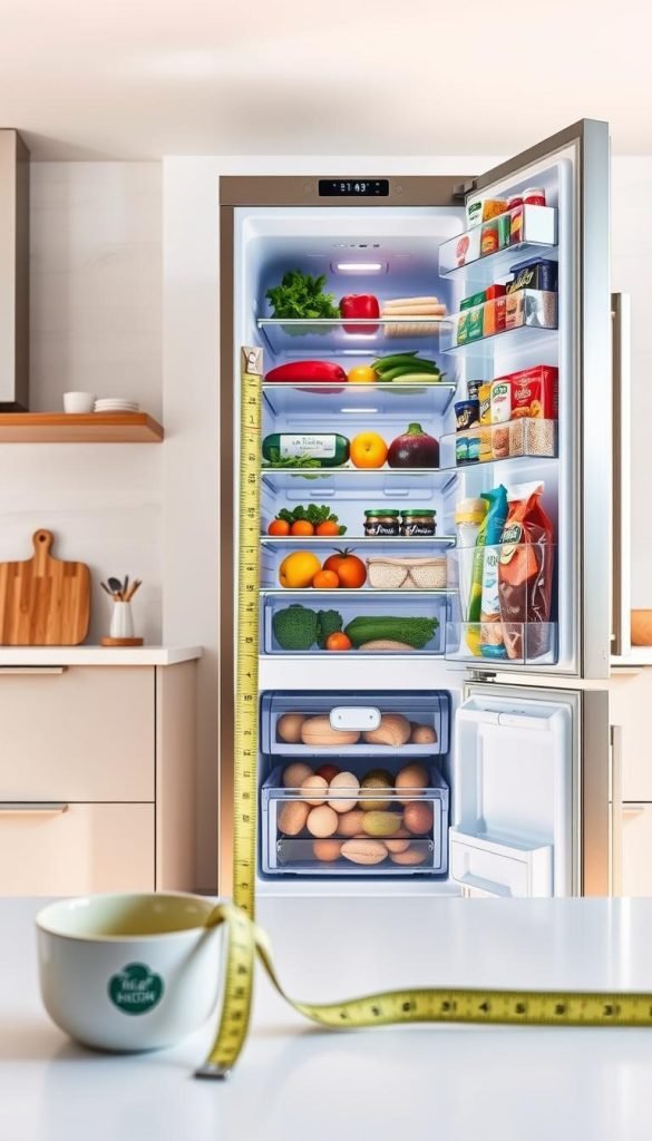 refrigerator capacity measurements