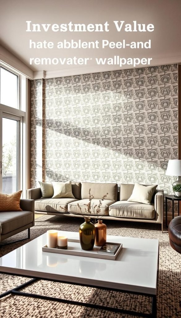 removable wallpaper investment value