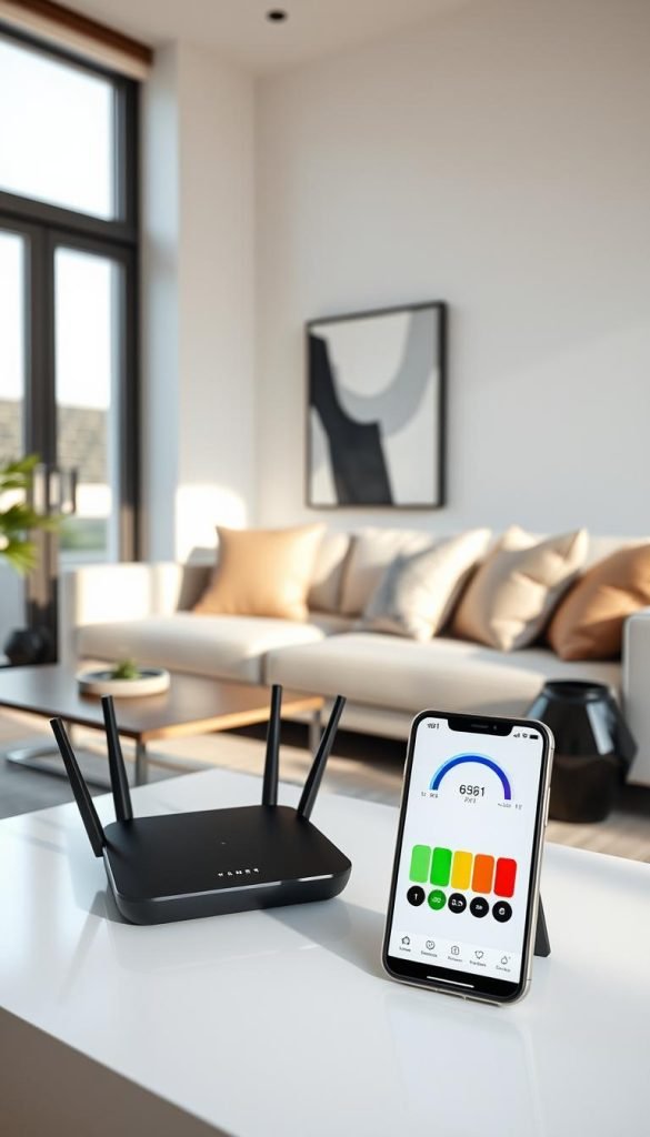 router signal strength testing