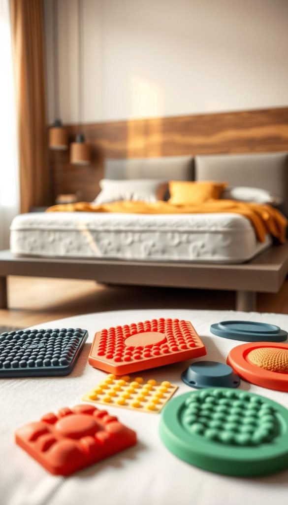 rubber pads for mattress grip on platform bed