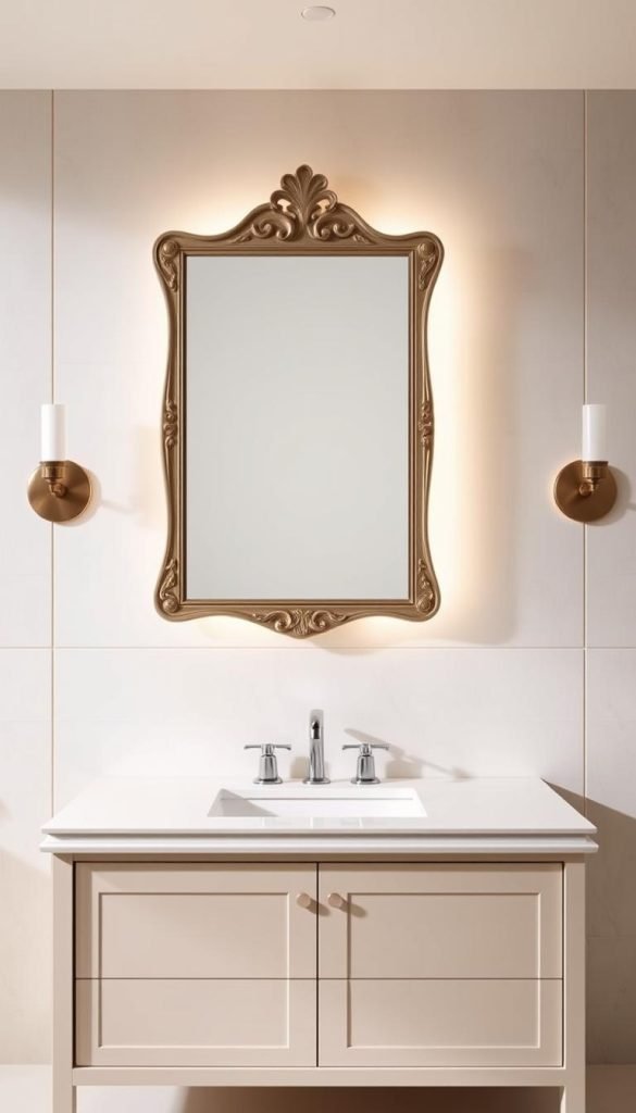 vanity mirror balance