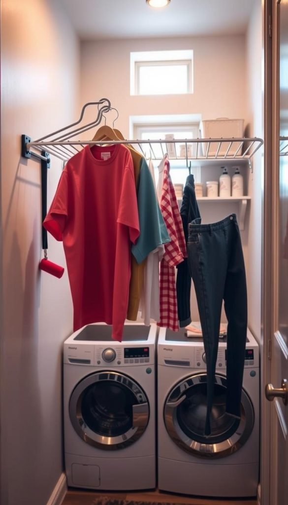 wall mounted drying rack installation