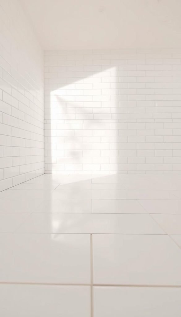 white grout