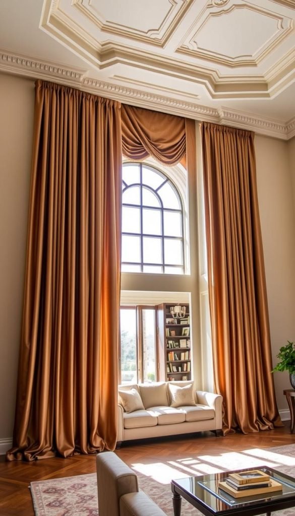 window treatments for higher ceilings