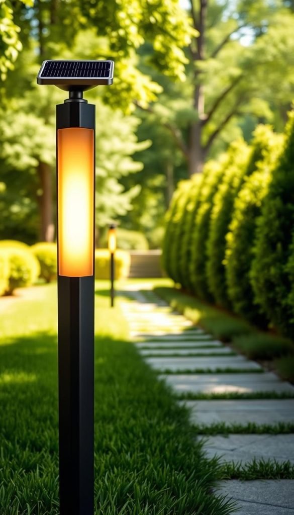 Alfiot tall solar lights Alfiot tall solar lights