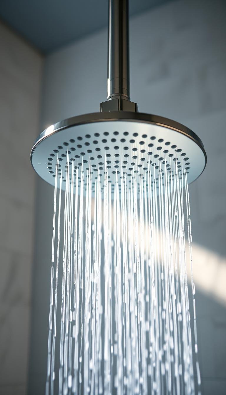 How do I pick a showerhead that feels like rain but saves water?