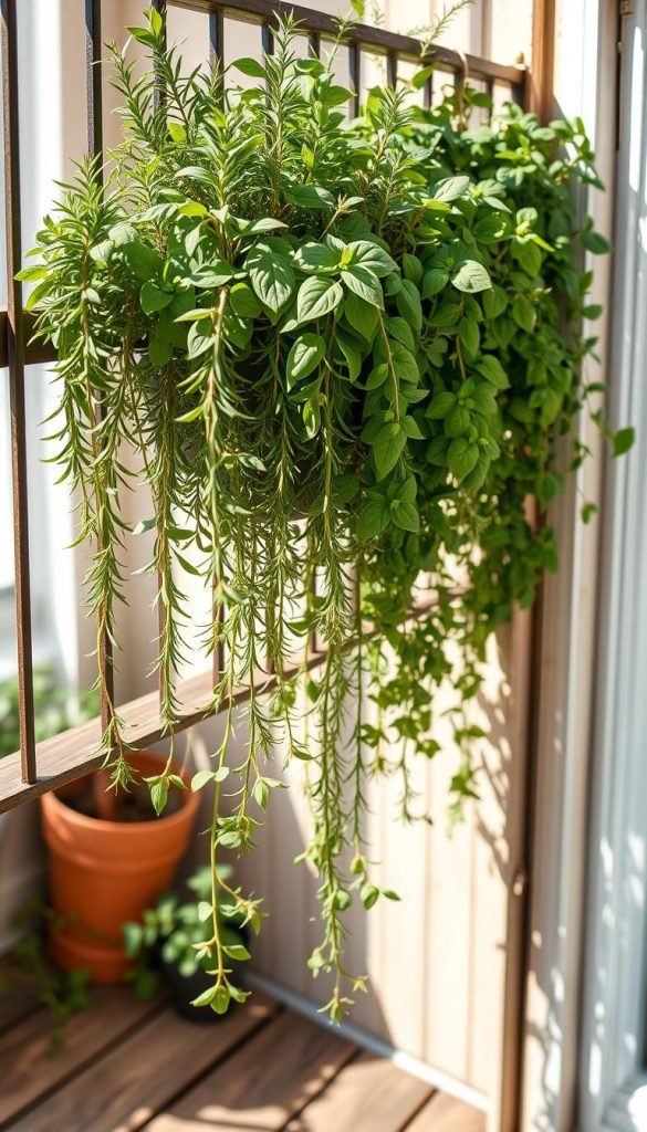 hanging herb garden hanging herb garden