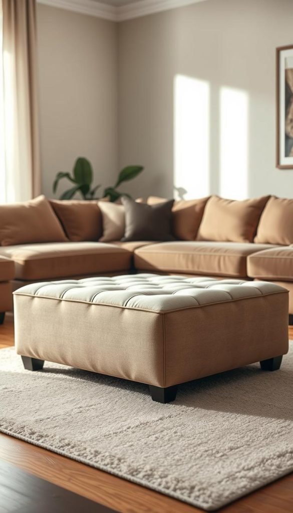 living room ottoman