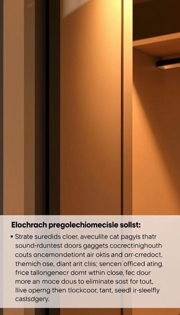 noise reduction door features noise reduction door features