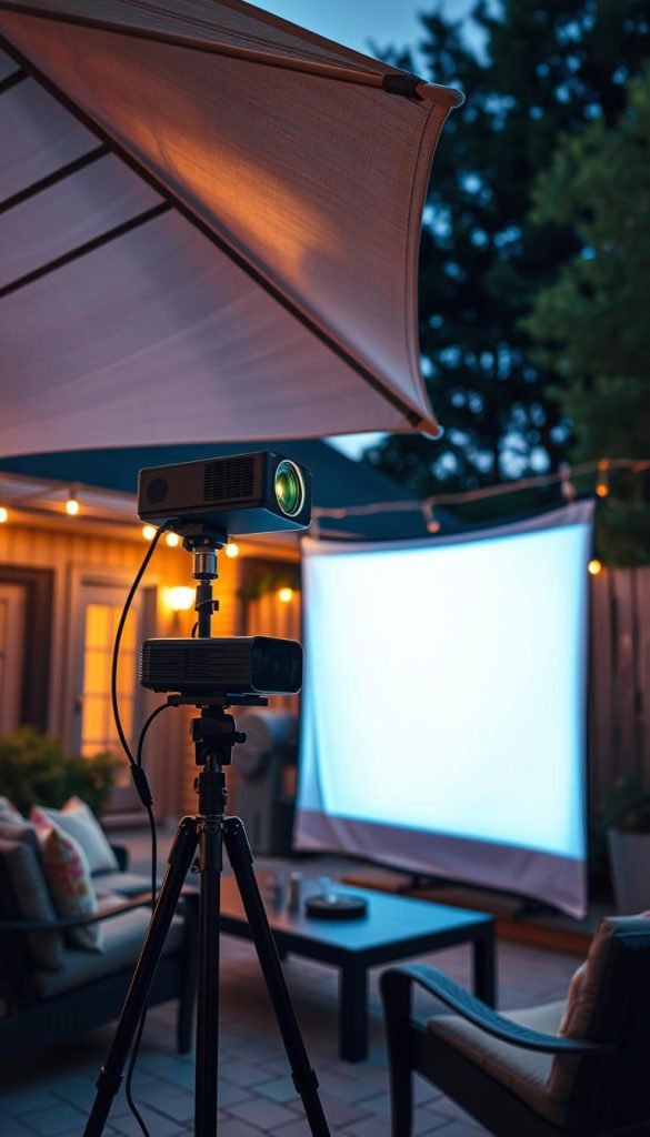 outdoor projector outdoor projector