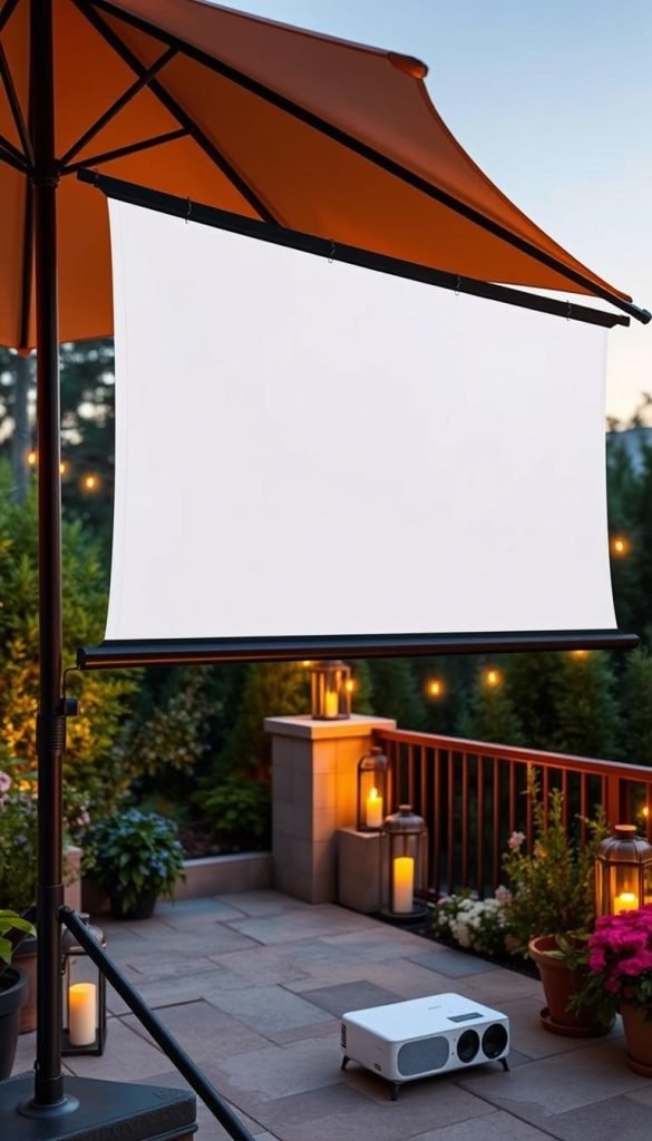 outdoor projector screen outdoor projector screen