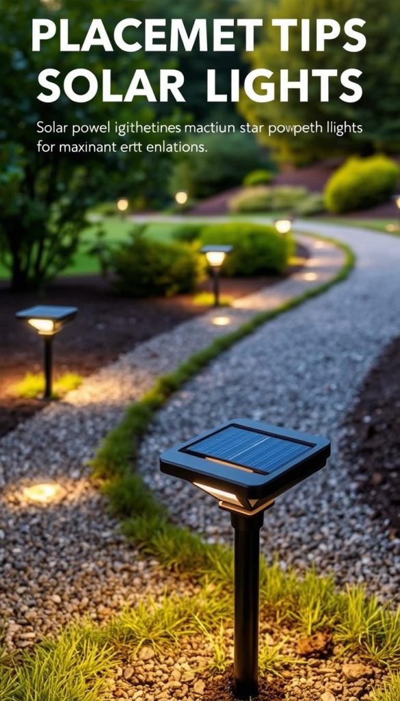 placement tips solar lights placement tips solar lights