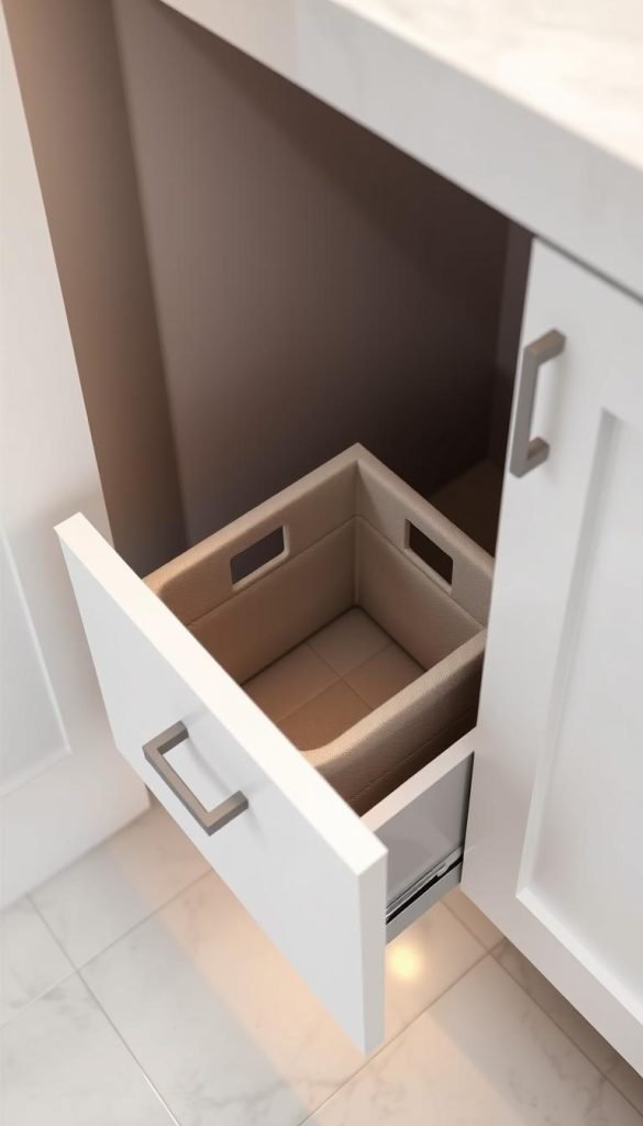 pull-out drawer hamper pull-out drawer hamper