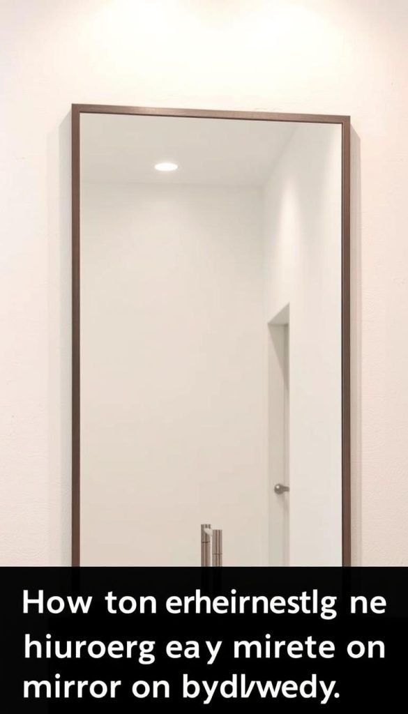 wall mirror