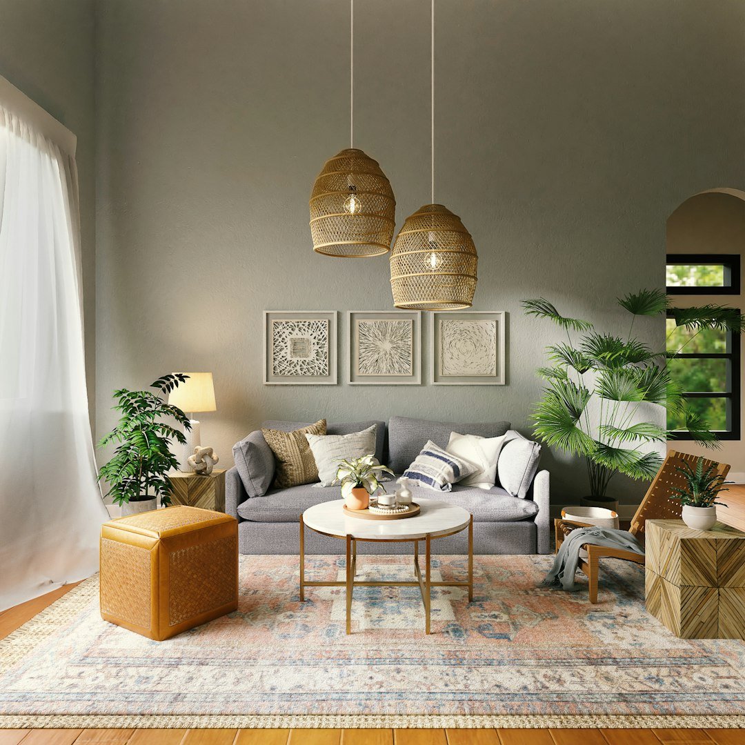 Layered living room showing a cohesive personal home decor style